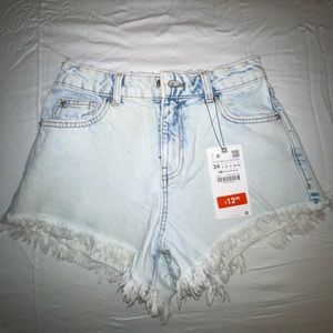 NWT zara jean shorts